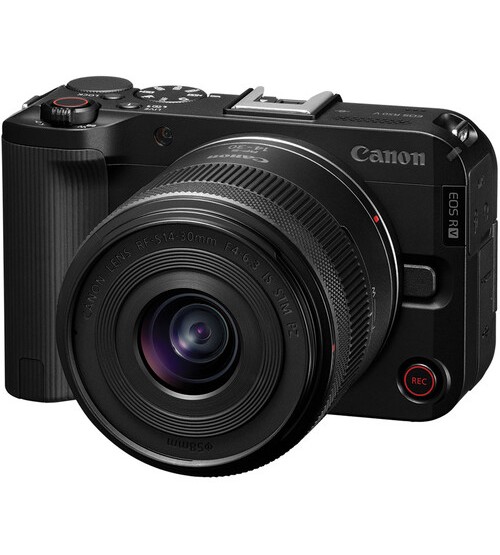 Canon EOS R50 V Mirrorless Camera with 14-30mm f/4-6.3 Lens  (Promo Cashback Rp 500.000 + SD Card Homan 64 GB V30 Periode 05 s/d 18 Mei 2025